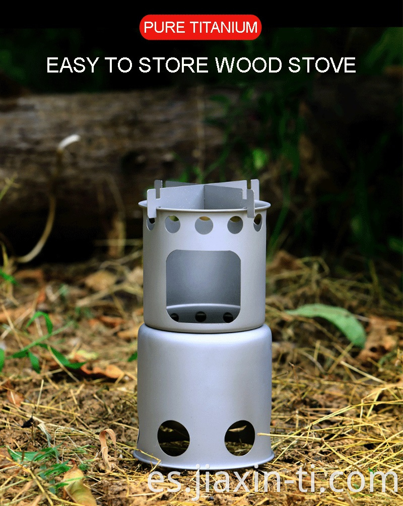 titanium stove